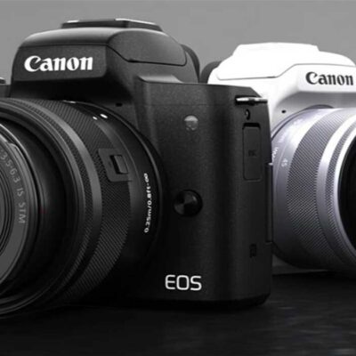 دوربین دیجیتال بدون آینه کانن مدل EOS M50  به همراه لنز 15-45 میلی متر