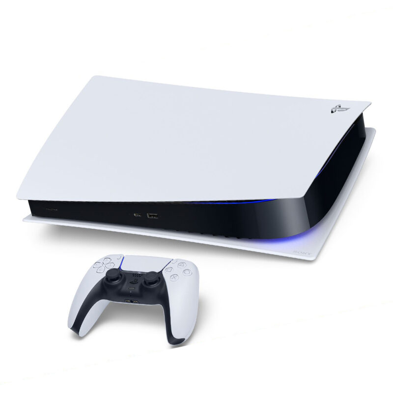 مجموعه کنسول بازی سونی مدل PlayStation 5 Digital ظرفیت 825 گیگابایت به همراه بازی فیفاPS5 21
